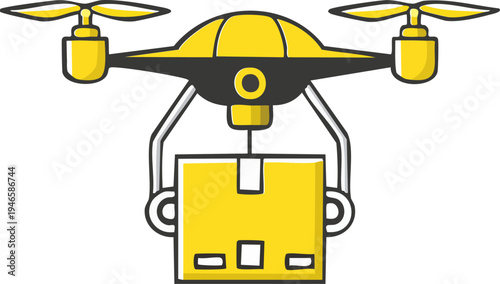 Smart Order Tech Drone Symbol