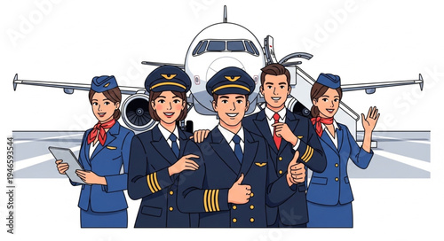 Airline Pilots and Flight Attendants.