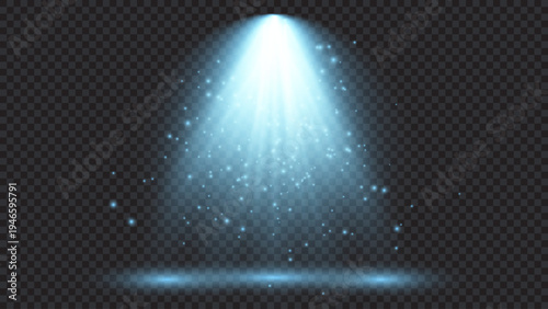 Lighting with spotlight illumination effects