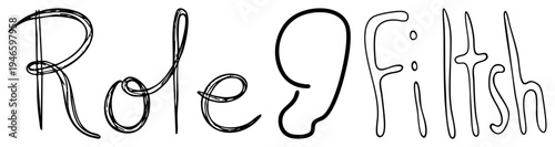 Artistic handwritten style typeface, stylized script font, sketch typography, decorative lettering, custom handwritten text, ink drawn font design, graphic design element.