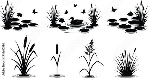 Silhouette of Diverse People Sitting in Chairs Group of Men and Women Waiting in Row for Interview Audience or Seminar