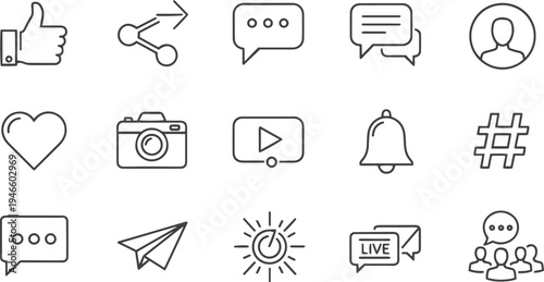Voice web icons in line style. Sound wave, voice recognition, message, audio, speech, collection. Editable stroke. Vector illustration