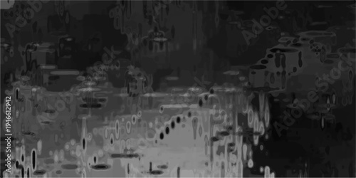 Abstract Monochrome Textured Background with Blurry Organic Shapes and Dark Grayscale Tones for Artistic and Moody Visuals