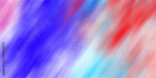 Soft Abstract Watercolor Background with Blended Strokes of Pink Blue and Red for Gentle and Artistic Design Projects and Creative Applications