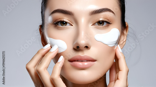 Hand Cream Application for Skin Hydration