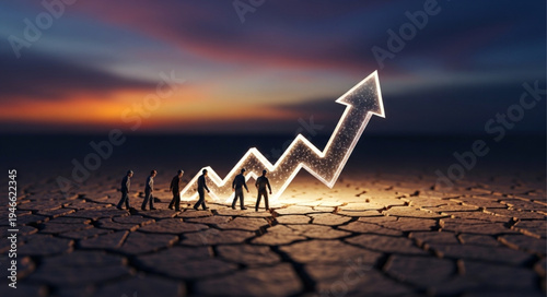 Business Growth Success Concept.