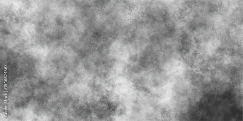 White and grey watercolor background painting with cloudy distressed texture, Grunge clouds or smog texture with stains, Abstract grunge white or grey watercolor painting background,	