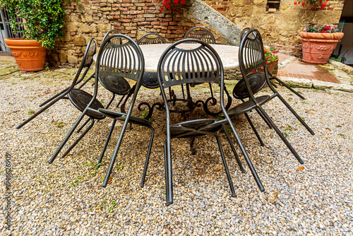 Wallpaper Mural Castello di Spedaletto, Val d'Orcia, Tuscany. One of the most beautiful castles in the region is the enchanting Castello di Spedaletto. Medieval castle of the 12th century Tuscany, Italy Torontodigital.ca