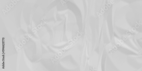 White crumpled paper texture. white crumpled paper texture sheet background. Wrinkled paper texture.
