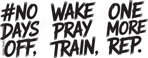 Motivational phrases workout fitness training exercise