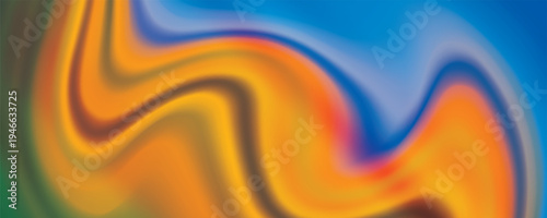 Abstract background. Colorful wavy wallpaper. Graphic illustration.