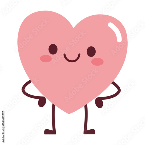 Vector graphics icon for Proud pose