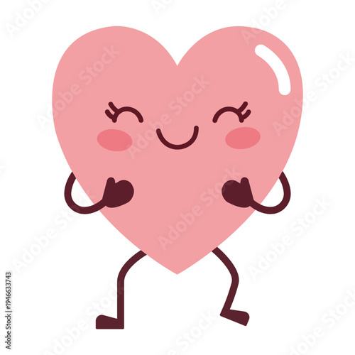 Vector graphics icon for Shying and blushing