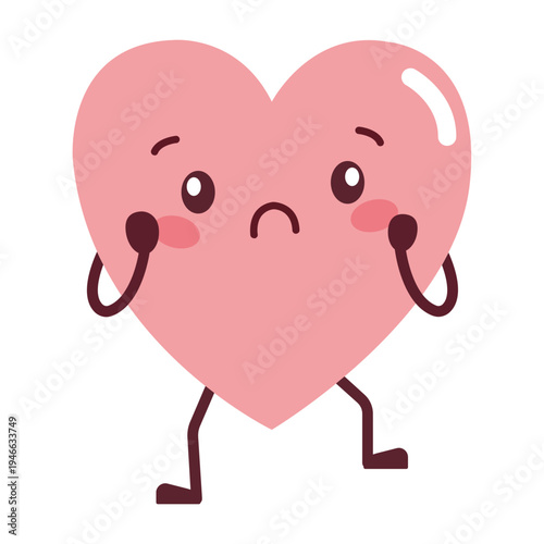 Vector graphics icon for Sad