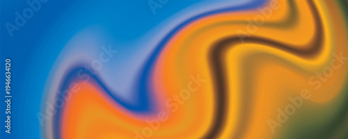 Abstract background. Colorful wavy wallpaper. Graphic illustration.