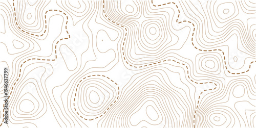 Vector banner. abstract wavy background. topographic contour background.