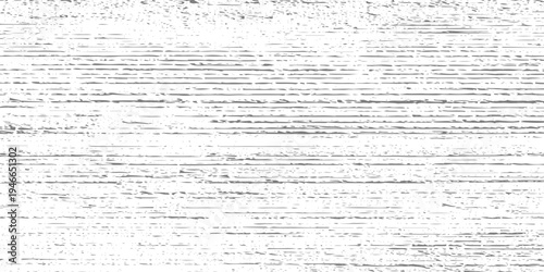 Horizontal distressed wood texture, white painted surface with thin black scratch, old paper texture, weathered grunge lines, rustic vintage texture, monochrome, high detail, realistic imperfections.