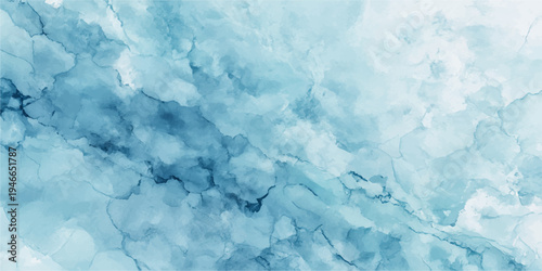 Abstract a cool, marbled design with tranquil, fluid water colors, suitable for background.