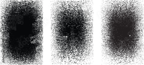 High detailed rolled ink texture . Distress Grunge background . Scratch, Grain, Noise, grange stamp .Place texture Over any Object to Create Grungy Effect .Rough edges vector.