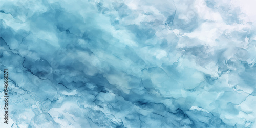 Abstract the swirling, ethereal dance of water and the sky, an artistic interpretation of the ocean's depths, rendered in captivating gradients of aquamarine, cerulean, and azure.