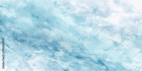 Abstract, dreamy, and evocative, a marbled backdrop of swirling aqua and blue tones, creating an ethereal aesthetic perfect for design and decoration. 