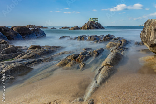 Long exposure at the ocean