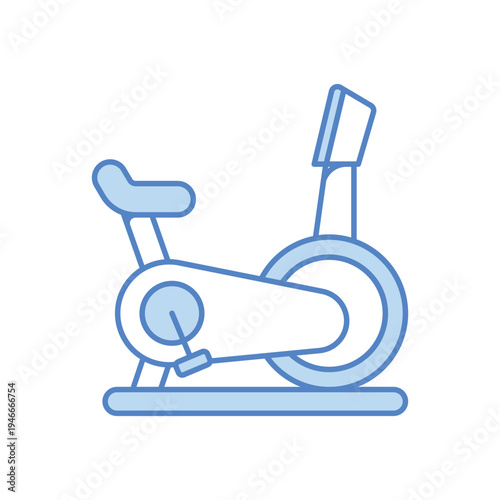 Exercise Bike vector icon