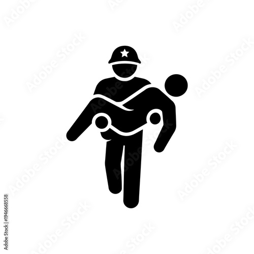 Emergency Rescue Operation Icon