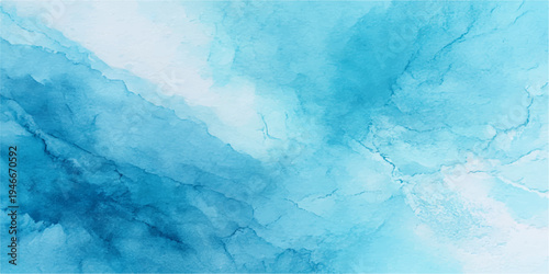 Abstract ethereal beauty, capturing the gentle flow and serenity of the skies through an abstract, watercolor-inspired illustration. Soft blue hues blend and merge.