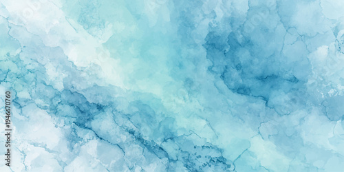 Abstract a mesmerizing display of a watercolor background that evokes the depths of the ocean. The soft, flowing textures create a sense of tranquility and ethereal beauty.