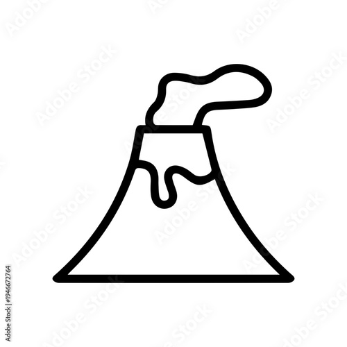 Volcano Peak Earth's Fiery Core