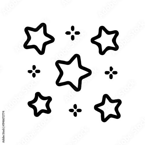 Sparkling Stars Icon