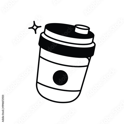 Protein Shake vector icon