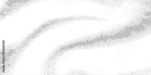 Abstract grunge winter background featuring a black and white snowflake pattern and icy textures for a holiday celebration greeting card design