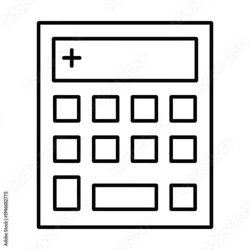 Vector of a simple calculator