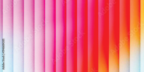 Grainy background glowing blurred color flow banner poster cover design, noise texture. Refracted Glass Gradient Effect. Ribbed glass morphism texture.