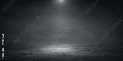 Dark grunge gray textured wall background