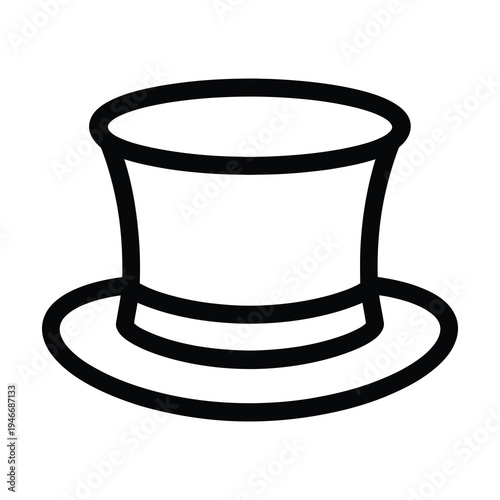 Vector of a top hat