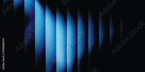 Grainy background glowing blurred color flow banner poster cover design, noise texture. Refracted Glass Gradient Effect. Ribbed glass morphism texture.