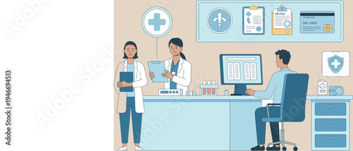 Laboratory Research Doctor Scientist Analysis Medicine Healthcare Test Clinic Diagnosis