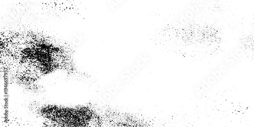 Subtle Halftone Grunge Urban Texture Vector with Distressed Grain Overlay, Abstract Noise Pattern on Transparent Background.
