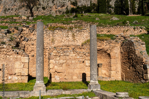 Wallpaper Mural Archaeological site of Delphi, sanctuary of Apollo and major oracle center of ancient Greece -November 14, 2025 Torontodigital.ca