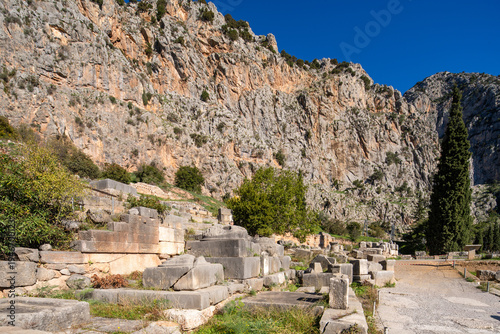 Wallpaper Mural Archaeological site of Delphi, sanctuary of Apollo and major oracle center of ancient Greece -November 14, 2025 Torontodigital.ca
