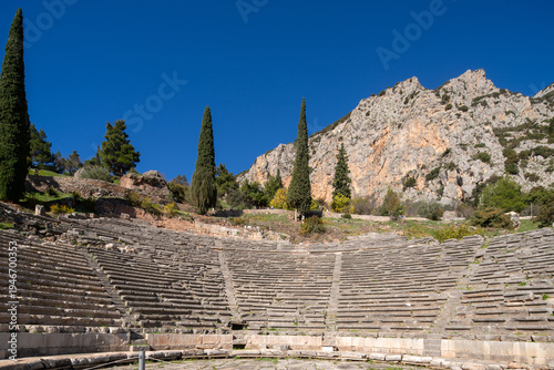 Wallpaper Mural Archaeological site of Delphi, sanctuary of Apollo and major oracle center of ancient Greece -November 14, 2025 Torontodigital.ca