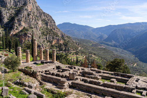 Wallpaper Mural Archaeological site of Delphi, sanctuary of Apollo and major oracle center of ancient Greece -November 14, 2025 Torontodigital.ca