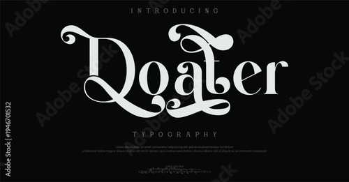 Introducing Doaler Typography Font Style