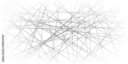 Abstract random intersecting lines geometric background