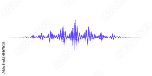 An abstract blue technology background featuring a digital music equalizer and medical heartbeat pulse line vector illustration for audio frequency and cardiogram monitoring
