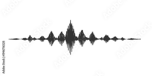 An abstract black and white 3d illustration of a sharp steel razor blade tool isolated on a metal background with blue technology edges and a vector trap object