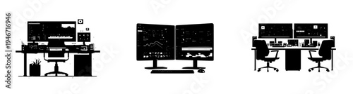 Professional Dual Monitor Workstation